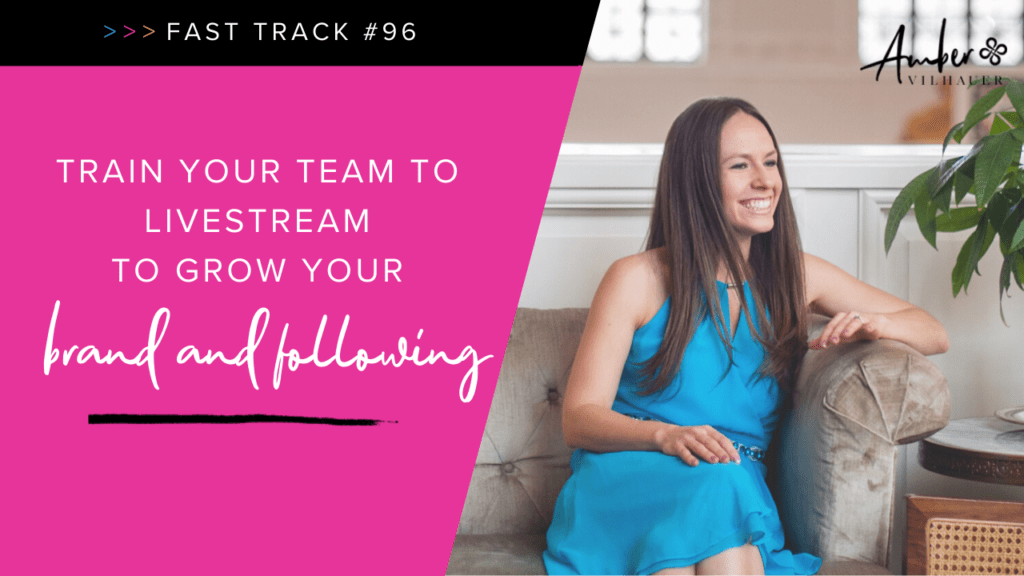 train your team to livestream